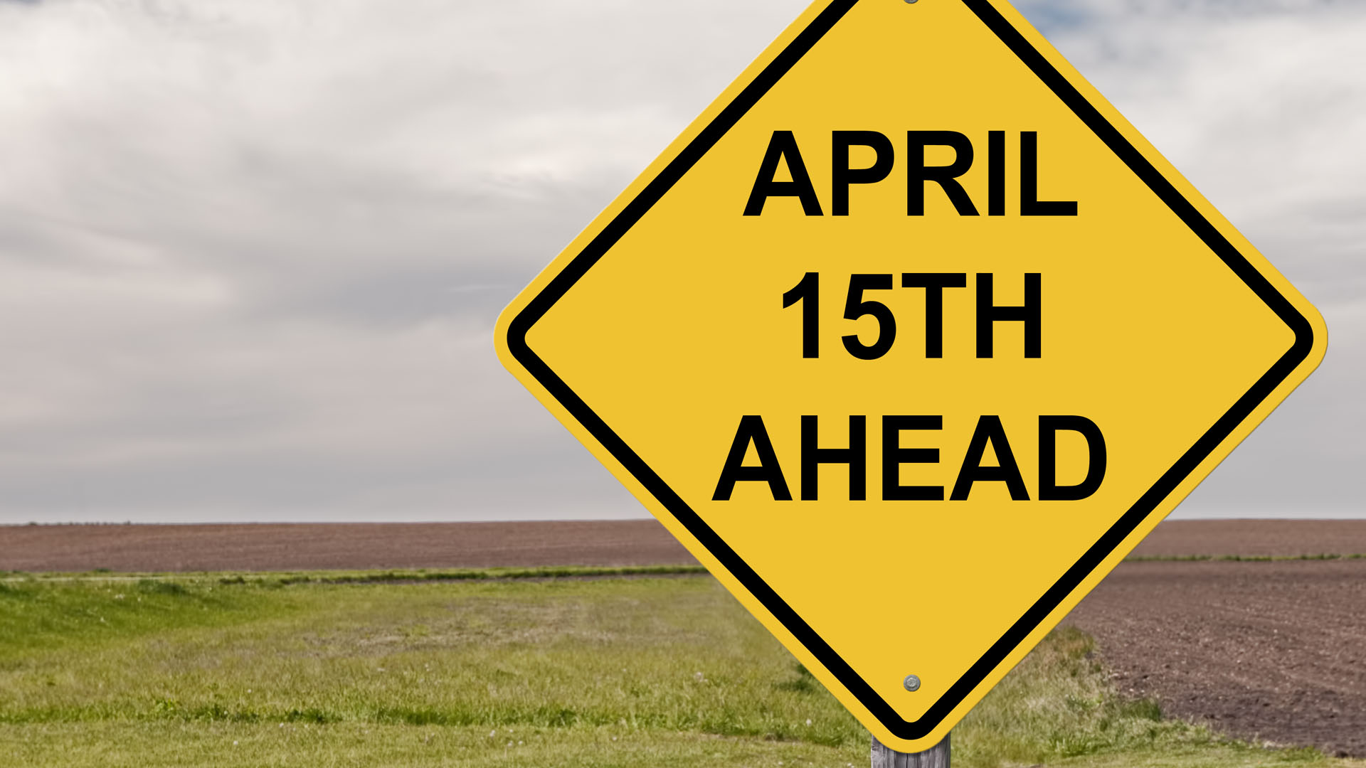Caution - April 15Th Ahead